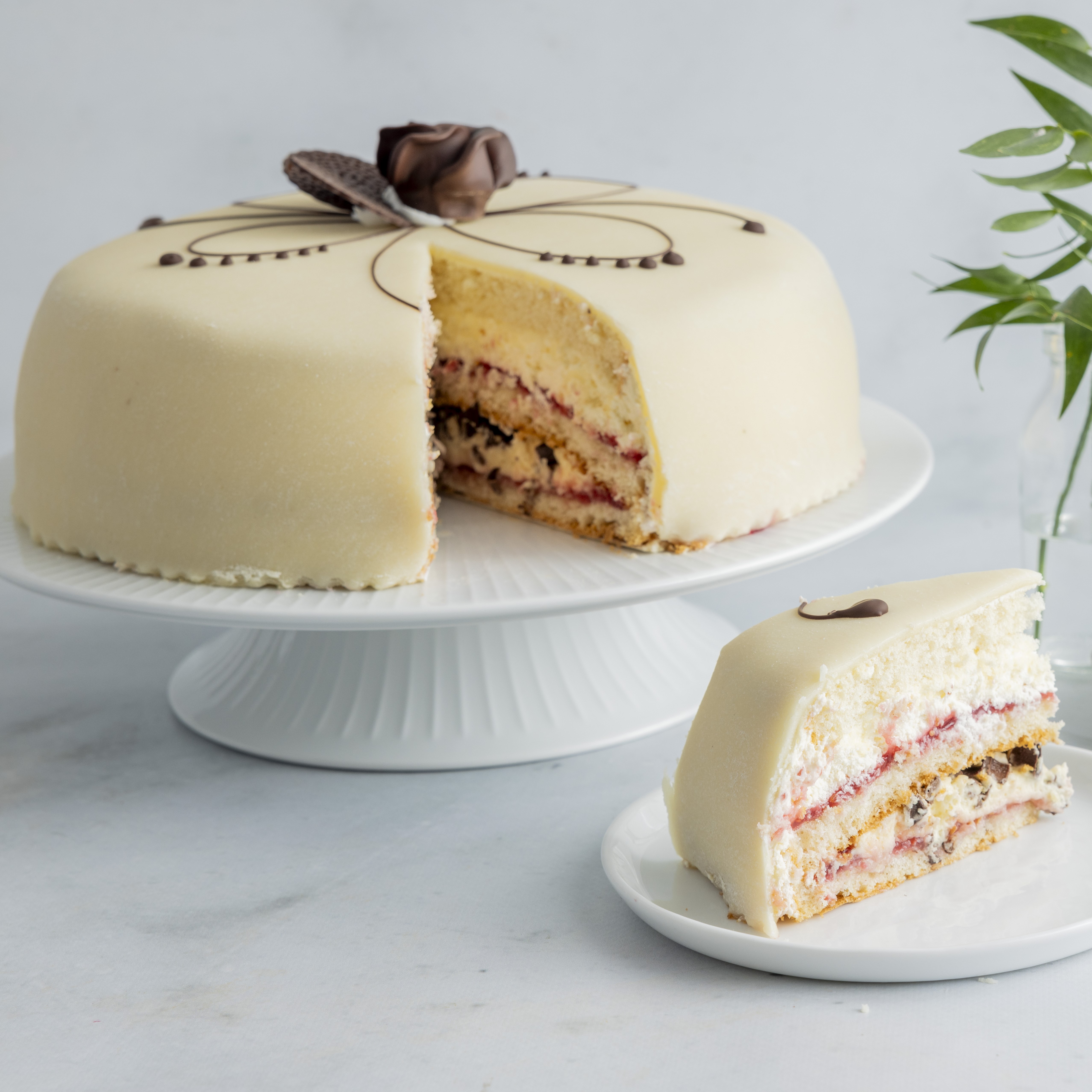 Konditorens anbefaling: Marsipankake